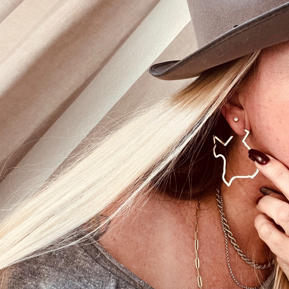 The ‘Original Tiny TEXAS Hoops’ Earrings - 3 Colors!